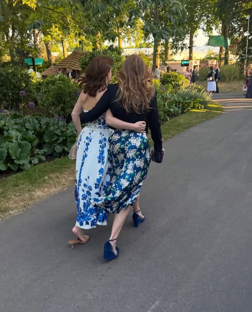 Princess Eugenie Princess Beatrice Chelsea Flower Show London England