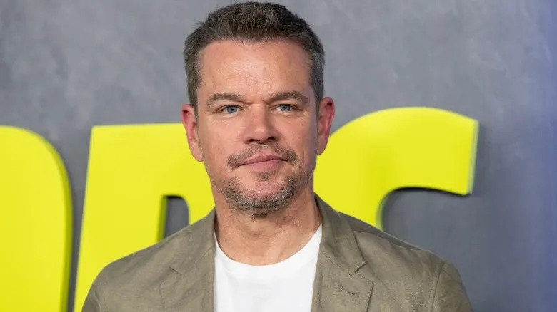 Matt Damon on the red carpet