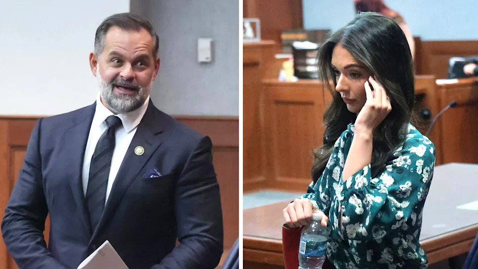 Cory Mills has denied any wrongdoing against his ex, Lindsey Langston. / Joe Burbank/Orlando Sentinel/Tribune News Service via Getty Images