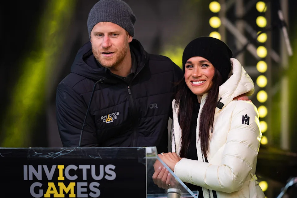 Harry and Meghan at the Invictus Games, the sort of event they prefer to be seen to promote. / Getty Images