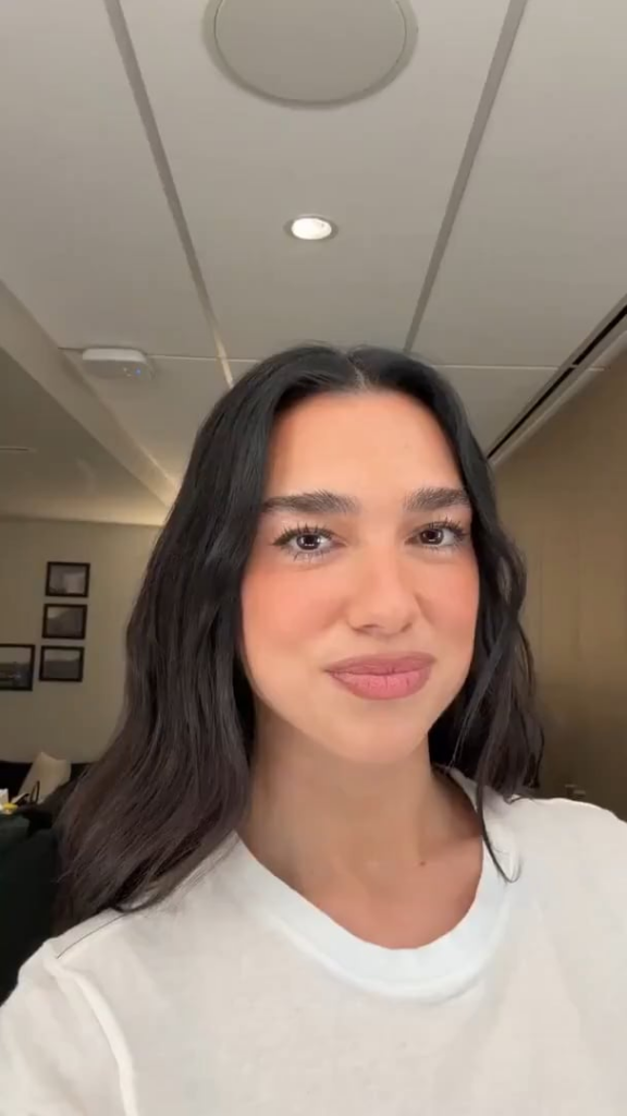 Dua Lipa now shows off her Portuguese skills as her Brazilian shows approach
