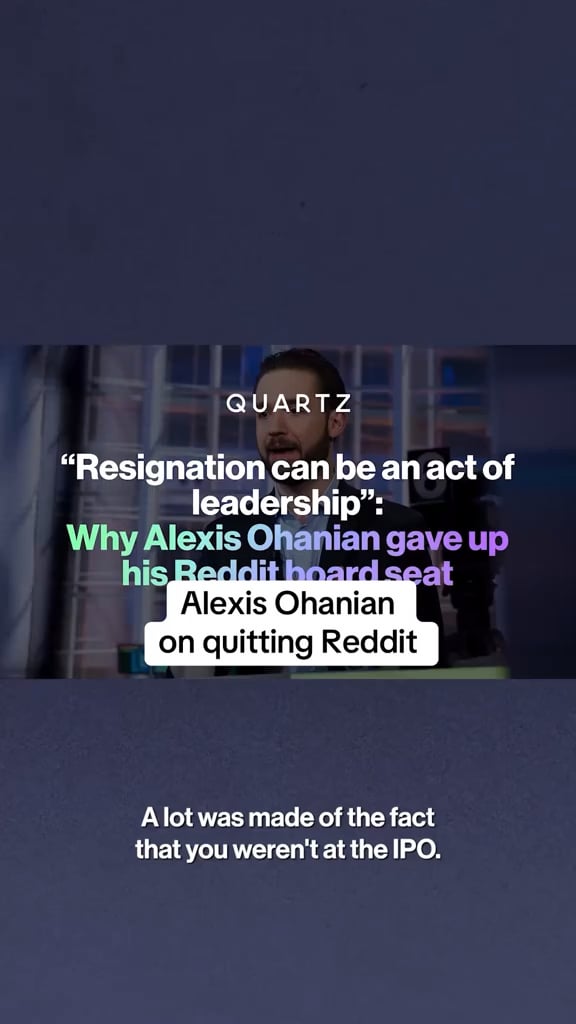 Alexis Ohanian Sr. on why he wasn’t at Reddit’s IPO and why he resigned in 2020