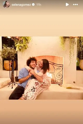 Selena Gomez/Instagram Benny Blanco and Selena Gomez