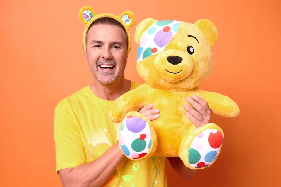 Paddy McGuinness has completing a gruelling cycling challenge for Children In Need. (BBC/PA)