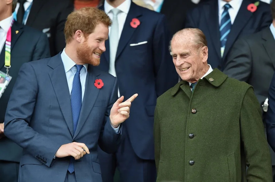 Ahead of his death, the Duke of Edinburgh didn’t agree with Markle and Harry’s decision to leave the royal family. Getty Images