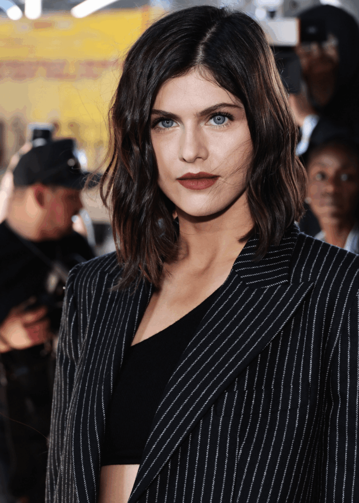 Alexandra Daddario at the Michael Kors S/S 2023 show in NYC
