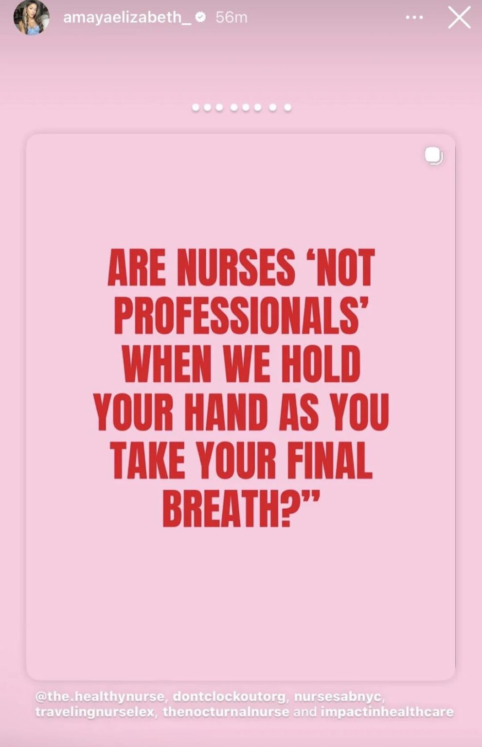 Love Island season 7 winner, Amaya Papaya, who is also a registered nurse, weighs in on the Trump administration no longer considering nursing a professional degree