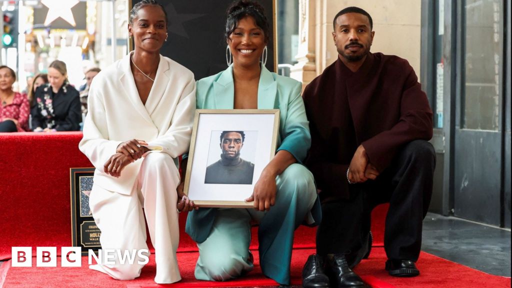 Actor Chadwick Boseman posthumously honoured with Hollywood star Actor Chadwick Boseman posthumously honoured with Hollywood star