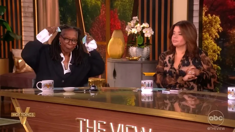 “We don’t know if Trump used an autopen to pardon,” the note stated. ABC/The View