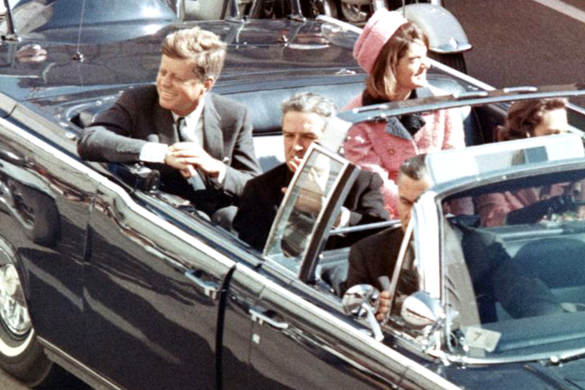 Jackie Kennedy Onassis wore a pink suit on the day her husband was assassinated