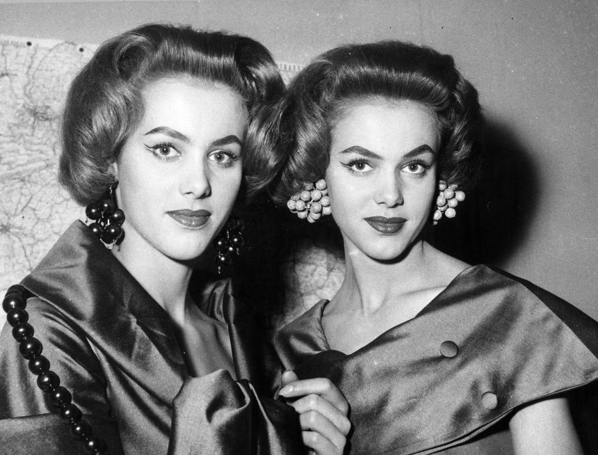 Alice and Ellen Kessler reached the height of their fame in the 1950s and 1960s.