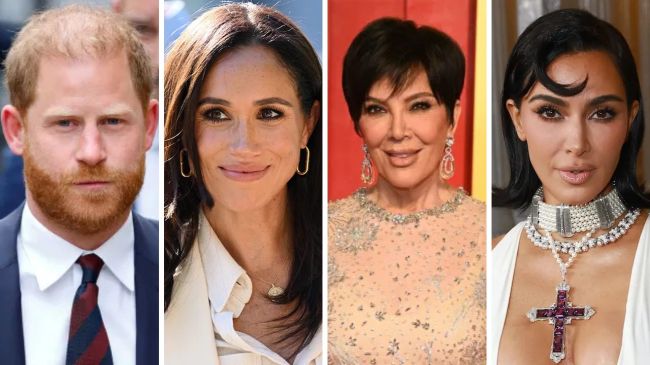 Prince Harry & Meghan Markle's Relationship With Kim Kardashian & Kris Jenner Amid Drama