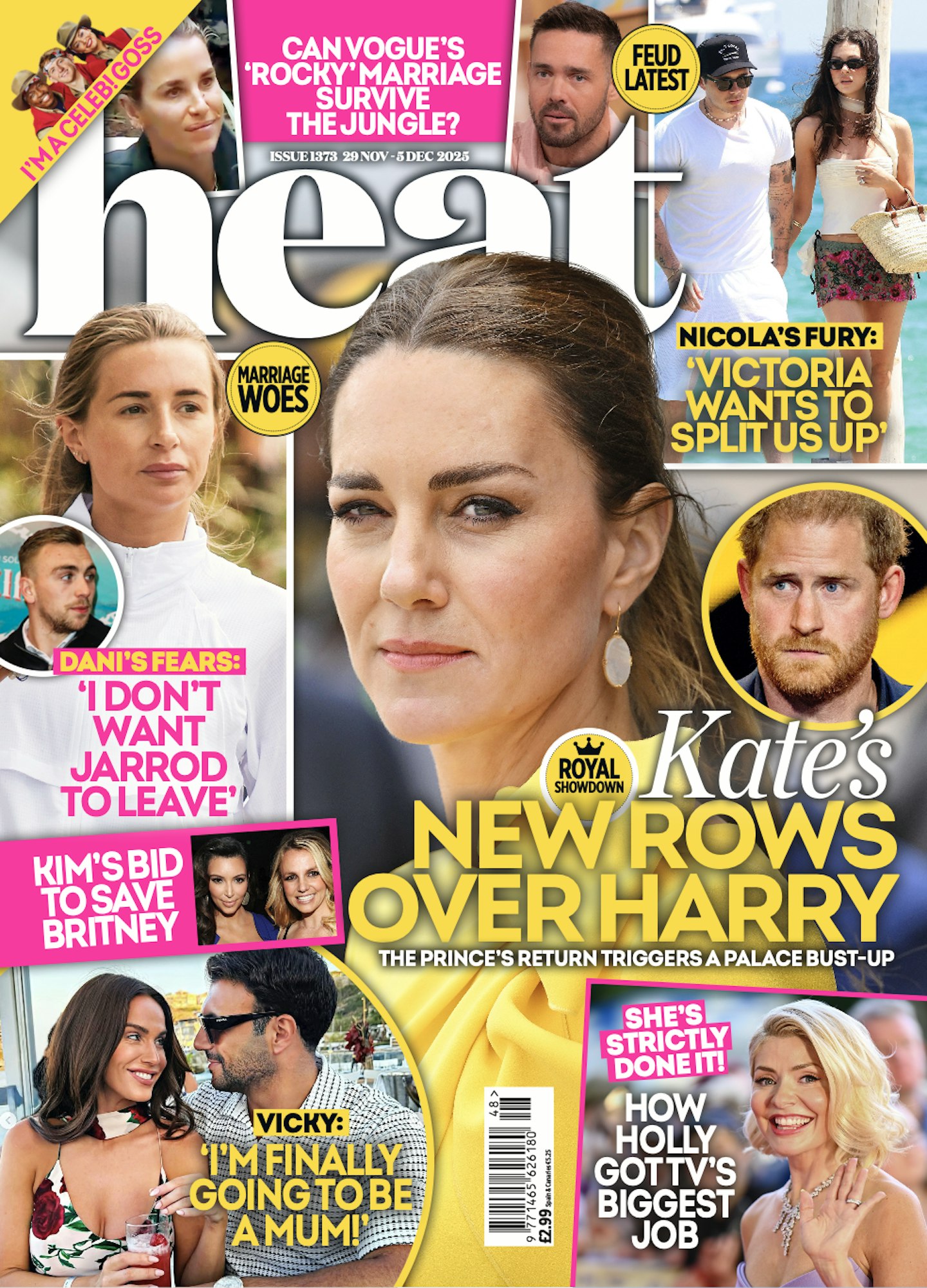 heat magazine cover