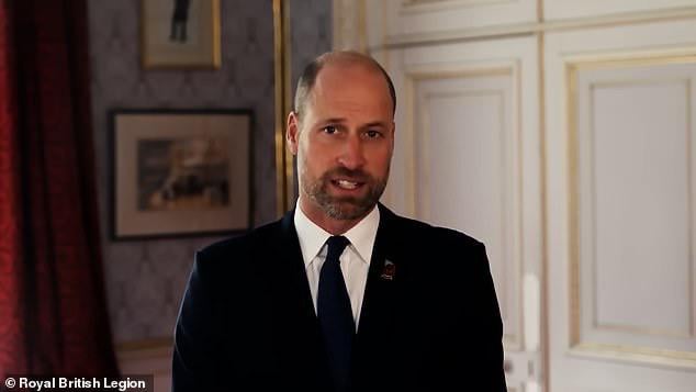 First glimpse inside newly renovated Forest Lodge seen in video of Prince William urging people to reflect on Armistice Day
