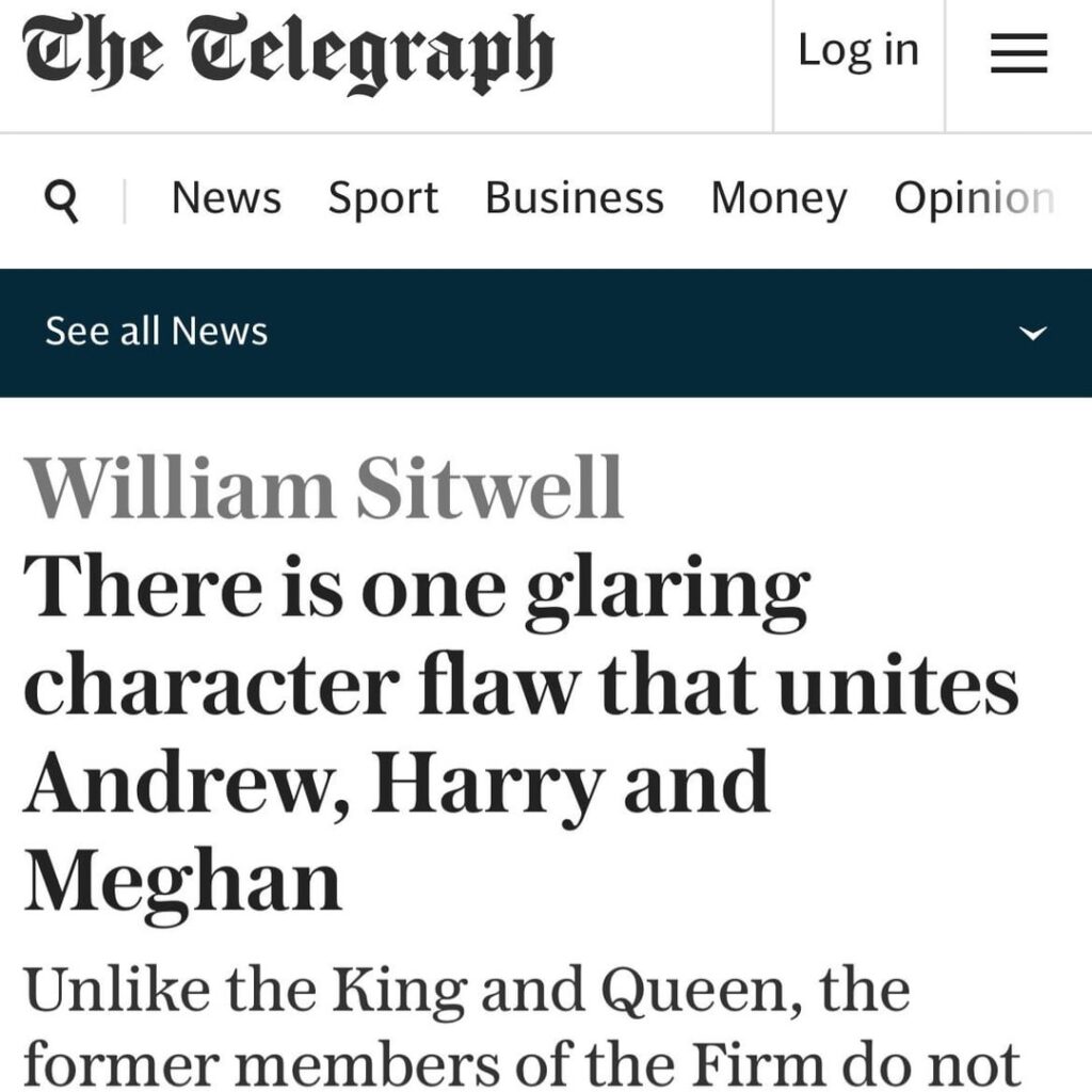 The Torygraph and its Andrew apologism and whataboutism: selected headlines from the past month