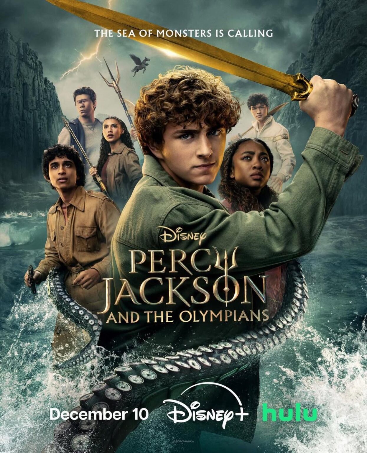 New poster for ‘PERCY JACKSON & THE OLYMPIANS’ Season 2. releasing Dec. 10
