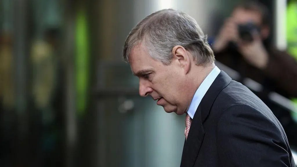 Neither Prince Nor Duke: Andrew Hits Rock Bottom