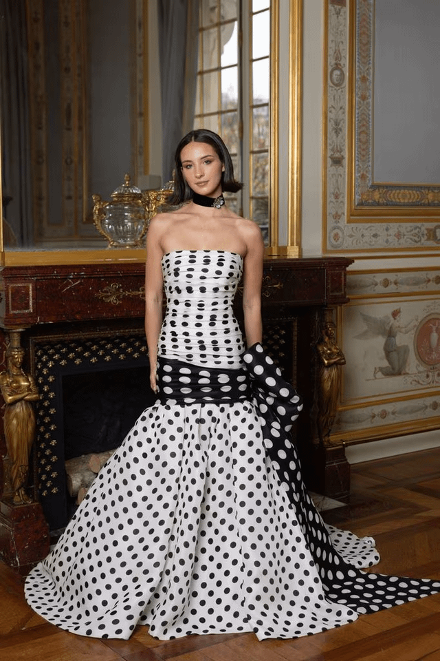 Debutantes from around the world attending the 2025 "Le Bal des Débutantes" at the Shangri La Hotel in Paris.