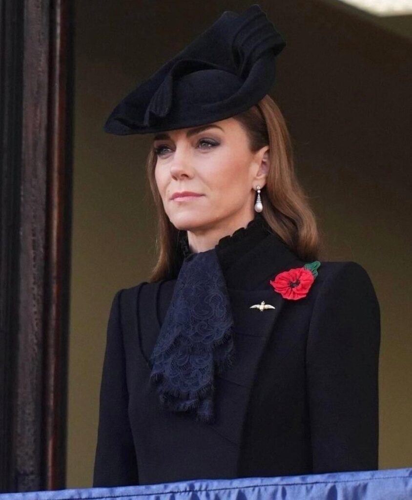 British Royal Family attend the Remembrance Sunday service at the Cenotaph