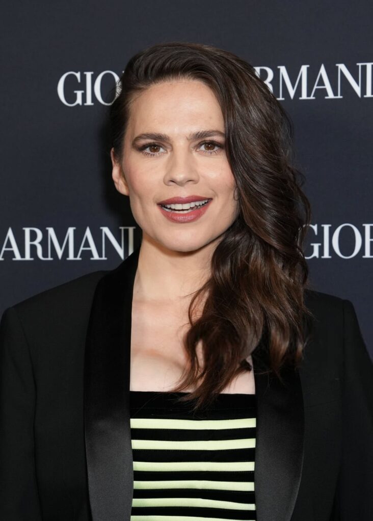 Hayley Atwell | Giorgio Armani RTW Fashion Show, New York, 10/17/24