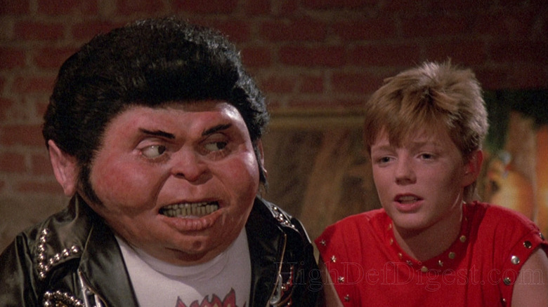 Greaser Greg with Mackenzie Astin in The Garbage Pail Kids Movie