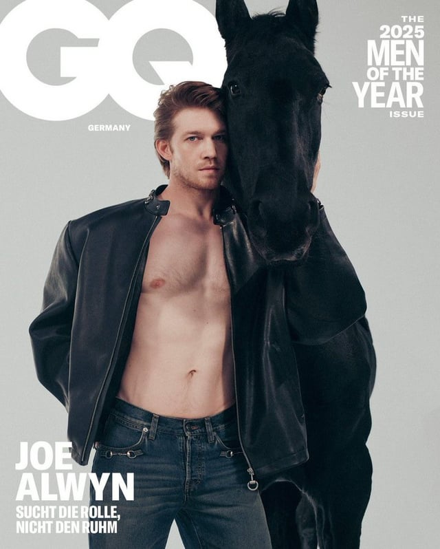 Joe Alwyn for the GQ Men of the Year 2025 issue of GQ Germany; Photography by Sean + Seng