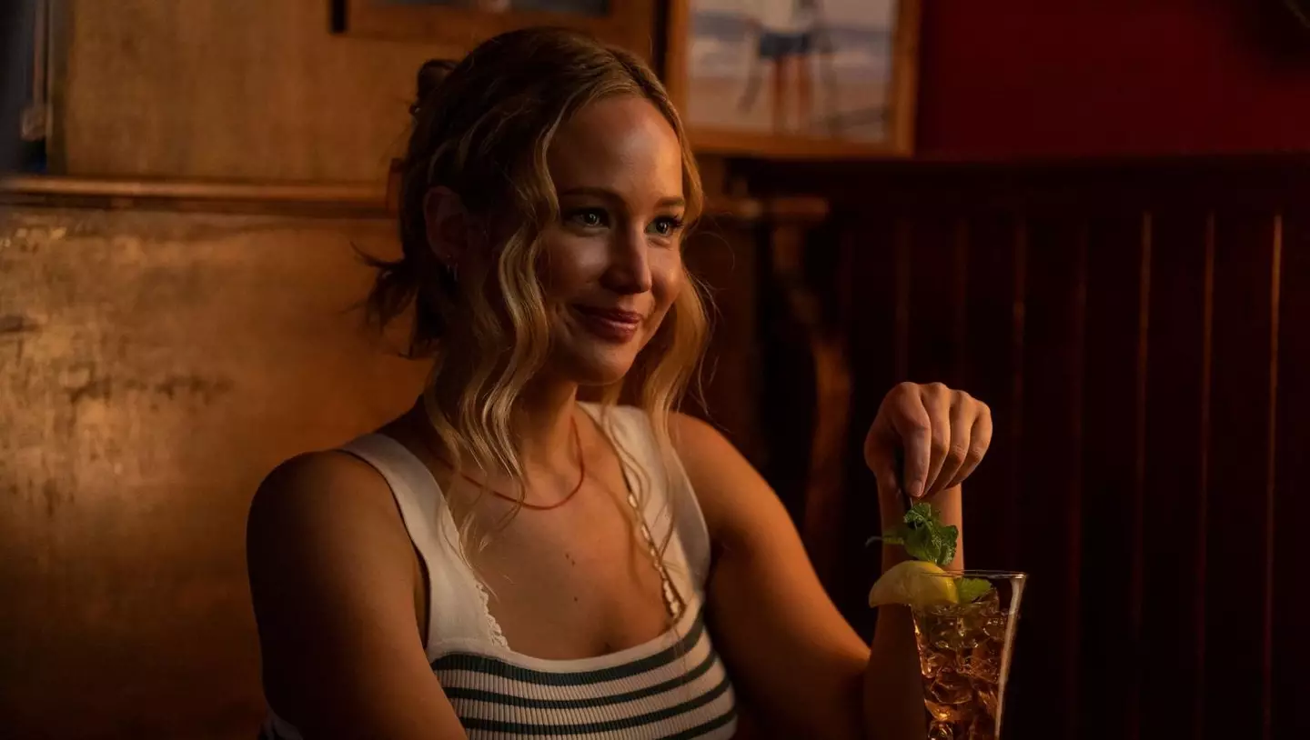 The actress said things were very 'different' when filming naked in No Hard Feelings and Die My Love (Sony Pictures Releasing)
