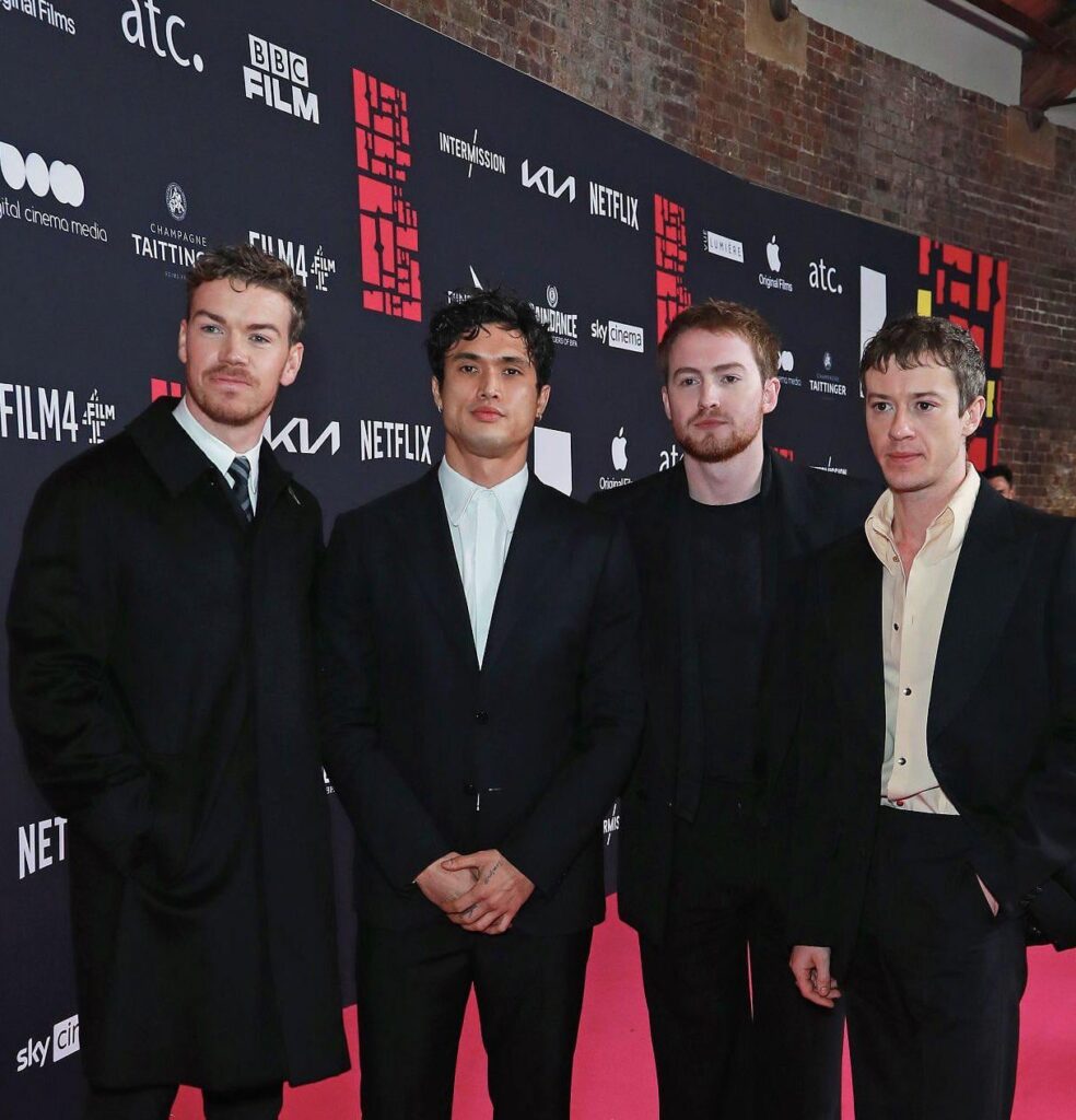 Will Poulter, Charles Melton, Kit Connor and Joseph Quinn at the 28th British Independent Film Awards