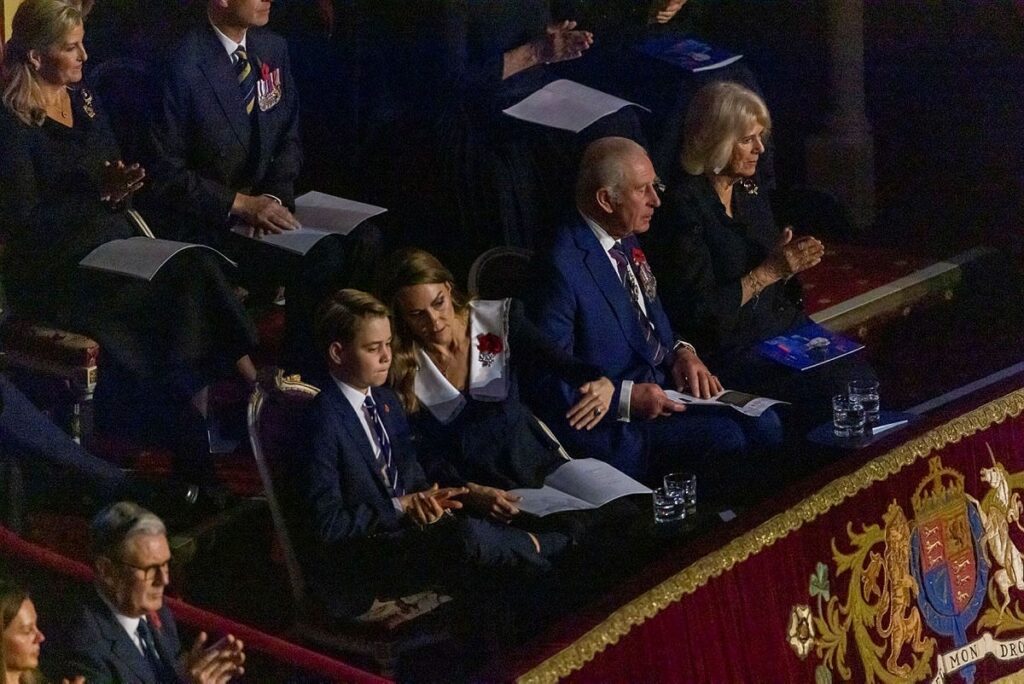 Prince George Makes First Appearance at Festival of Remembrance Prince George Makes First Appearance at Festival of Remembrance