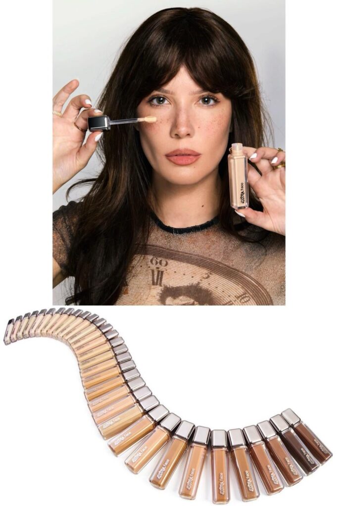 Halsey’s beauty brand About-Face is facing criticism for lack of shade range for the brand’s new concealer