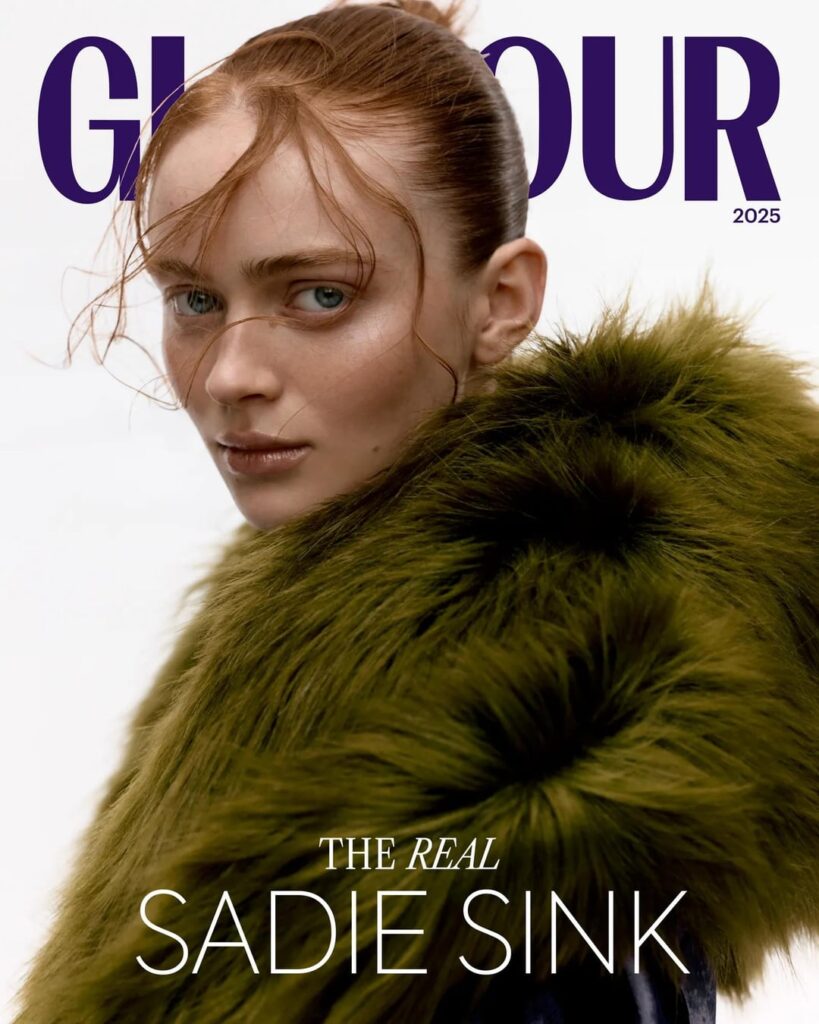 Sadie Sink for Glamour US & UK’s Latest Issue