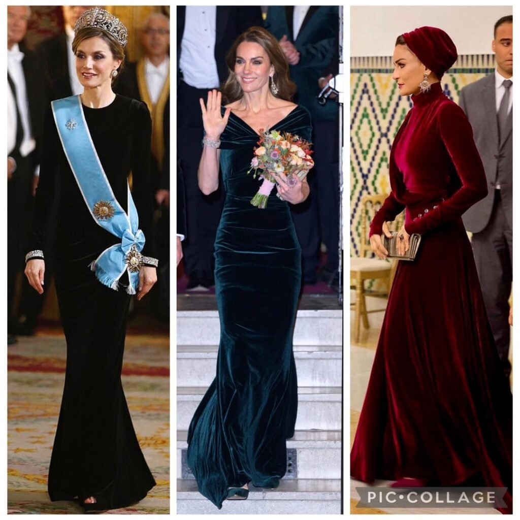 Best royal velvet look?