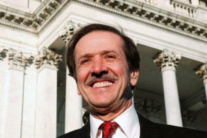 UNITED STATES - CIRCA 2002: Rep. Sonny Bono stands outside the U.S. Capitol in Washington. (Photo by Harry Hamburg/NY Daily News Archive via Getty Images)