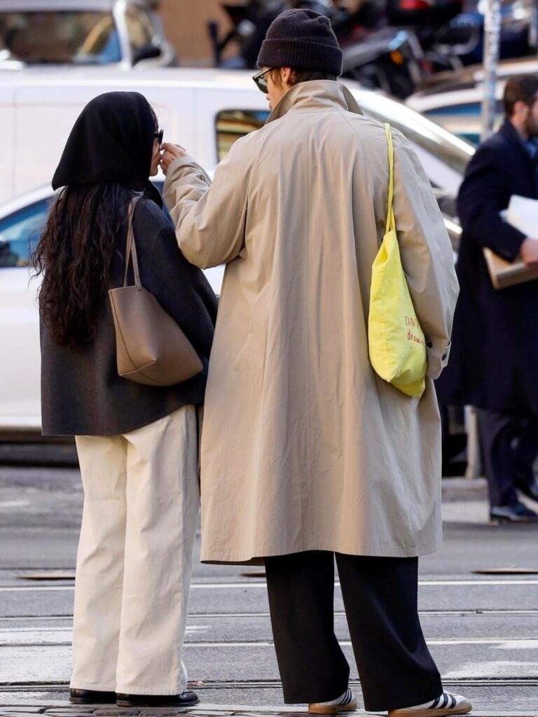 Harry Styles and Zoë Kravitz spotted out and about in Rome, Italy