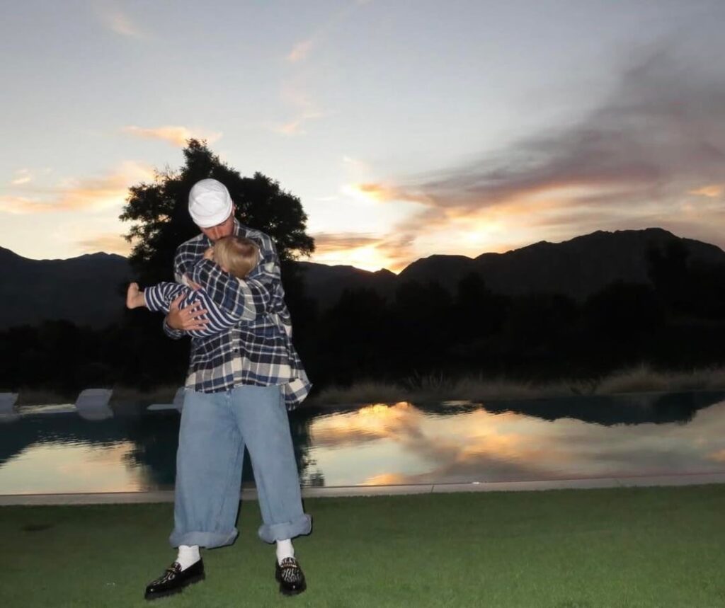 Justin and Hailey Bieber share photos from Thanksgiving to Instagram with some featuring their son Jack Blues Bieber.