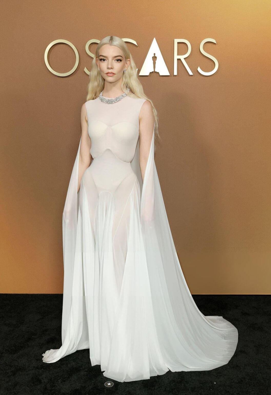 Anya Taylor-Joy in Maison Margiela FW25 Couture at the 16th Governor's Awards in Los Angeles, California. (November 16, 2025)