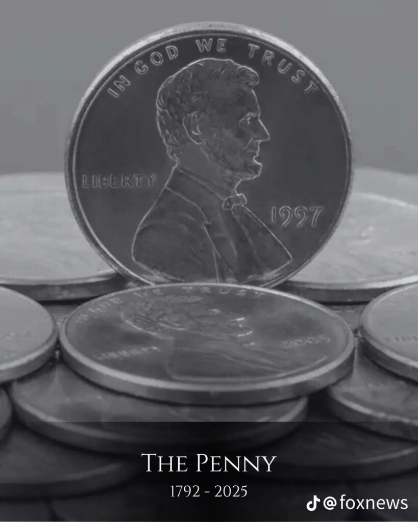 the end of an era: the US one cent penny has died, 11/12/25