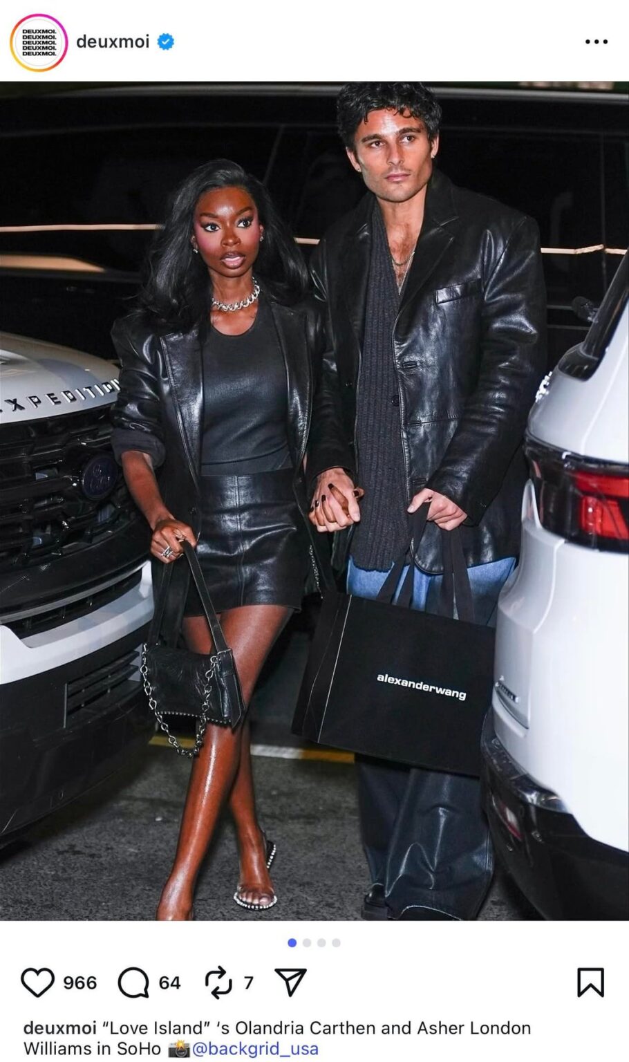 Deuxmoi seems to be promoting Alexander Wang on her page with pap pics that look staged by the brand. 11 people have accused him sexual assault.