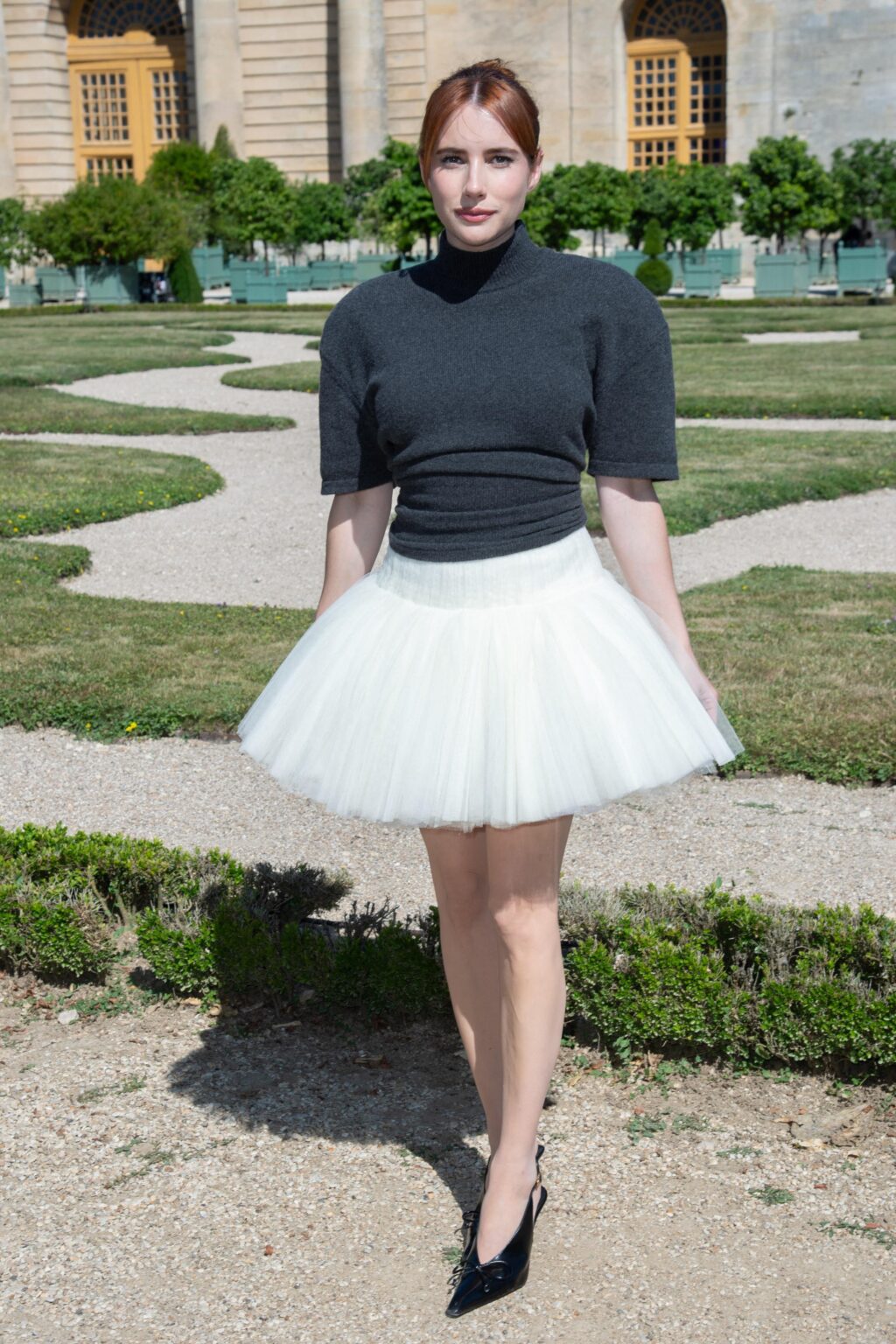 Emma Roberts - Jacquemus fashion show in Paris 6/29/25