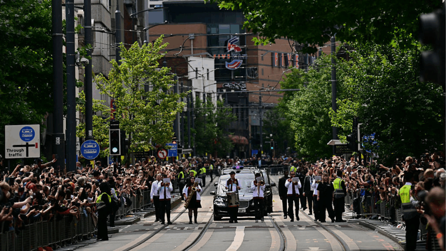 Ozzy’s eldest son Louis Osbourne on being stunned by “awe inspiring” turnout at Prince of Darkness’ funeral Mourners and music fans line the streets to pay their respects as the funeral cortege of Ozzy Osbourne, the late lead singer of Black Sabbath, makes its way through Birmingham, central England on July 30, 2025.