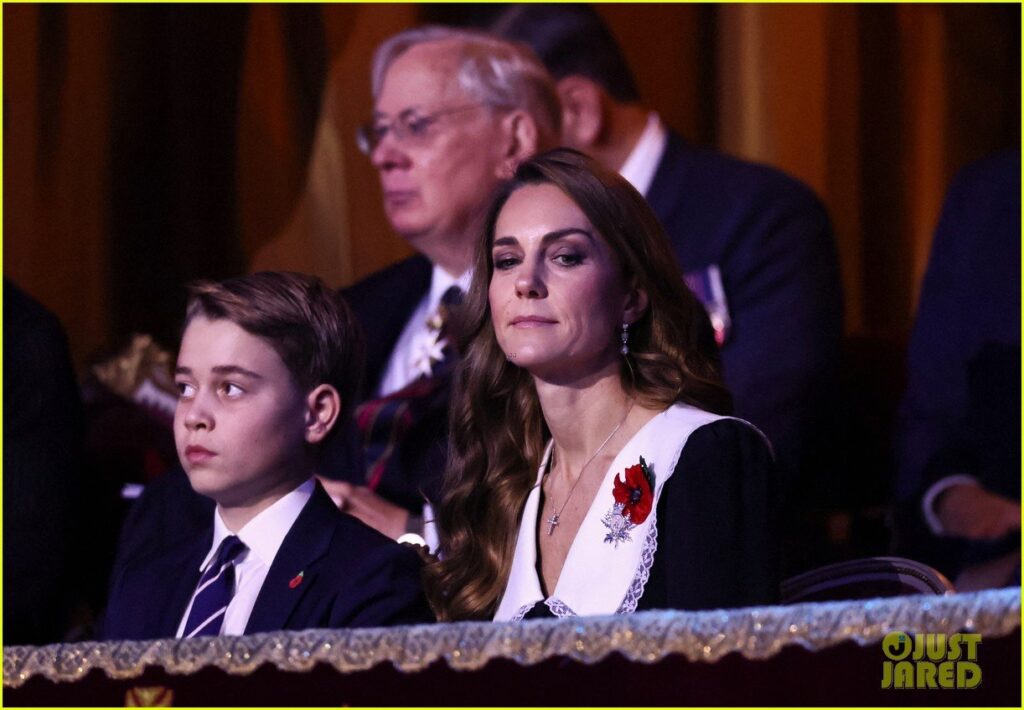 Prince George Joins Mom Kate Middleton & More Royal Family Members at Festival of Remembrance 2025: Photo 5234303 | Kate Middleton Photos | Just Jared: Celebrity News and Gossip prince george first festival of remembrance event 045234303