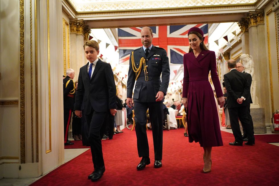 Prince George, Prince William, Princess Kate