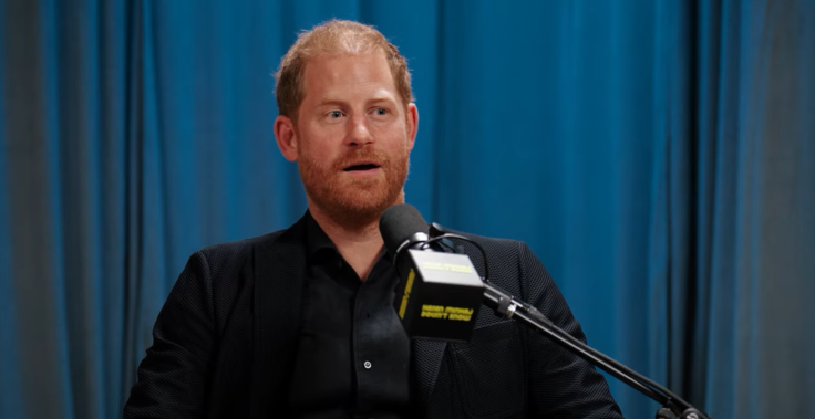 Prince Harry during Hasan Minhaj Podcast
