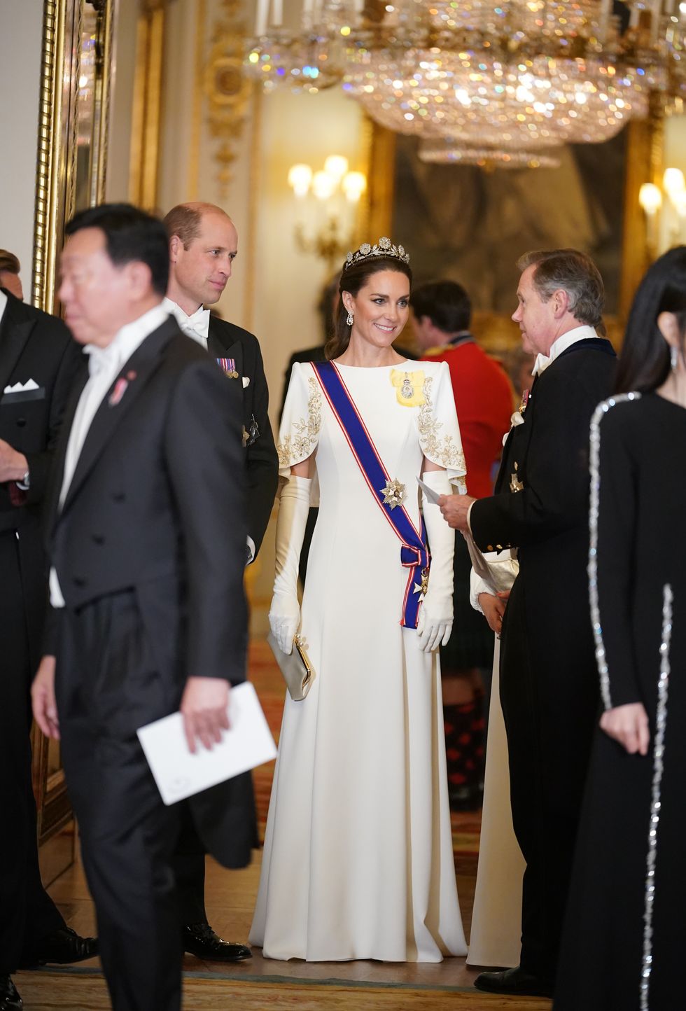 Princess Kate in Strathmore Rose tiara