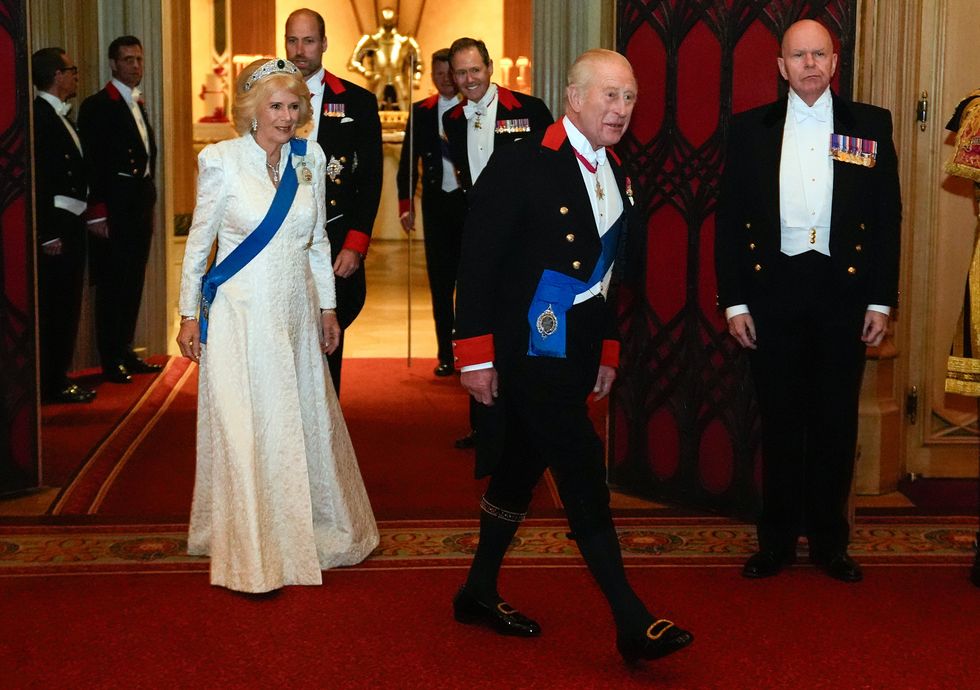 Queen Camilla, King Charles, Prince William
