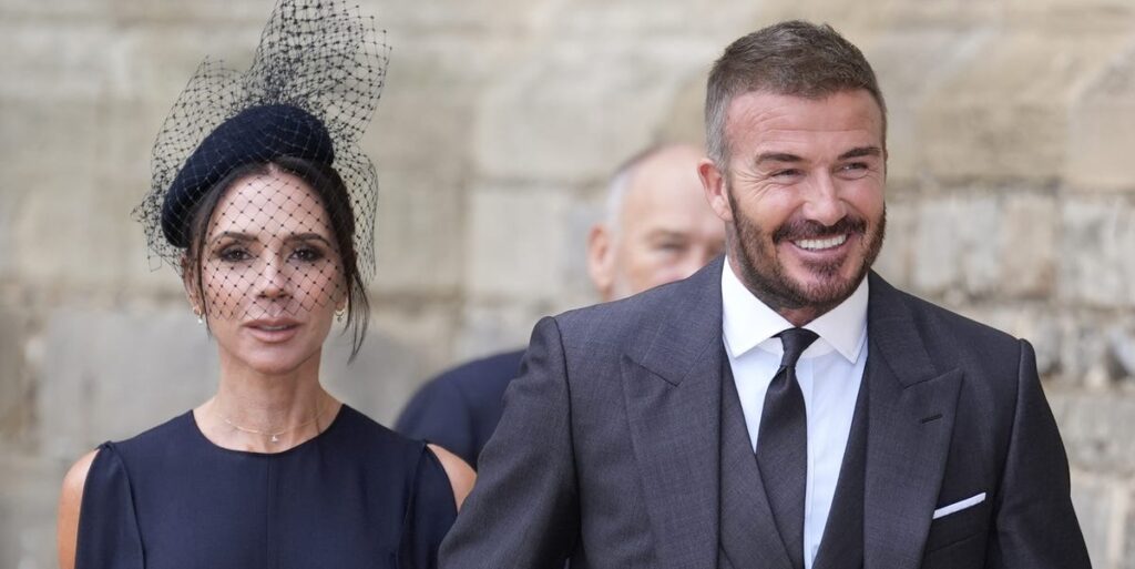 David Beckham's knighthood suit is a symbolic tribute to his wife, now Lady Victoria