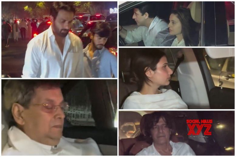 Bollywood Celebrities Pay Respects at Dharmendra's...