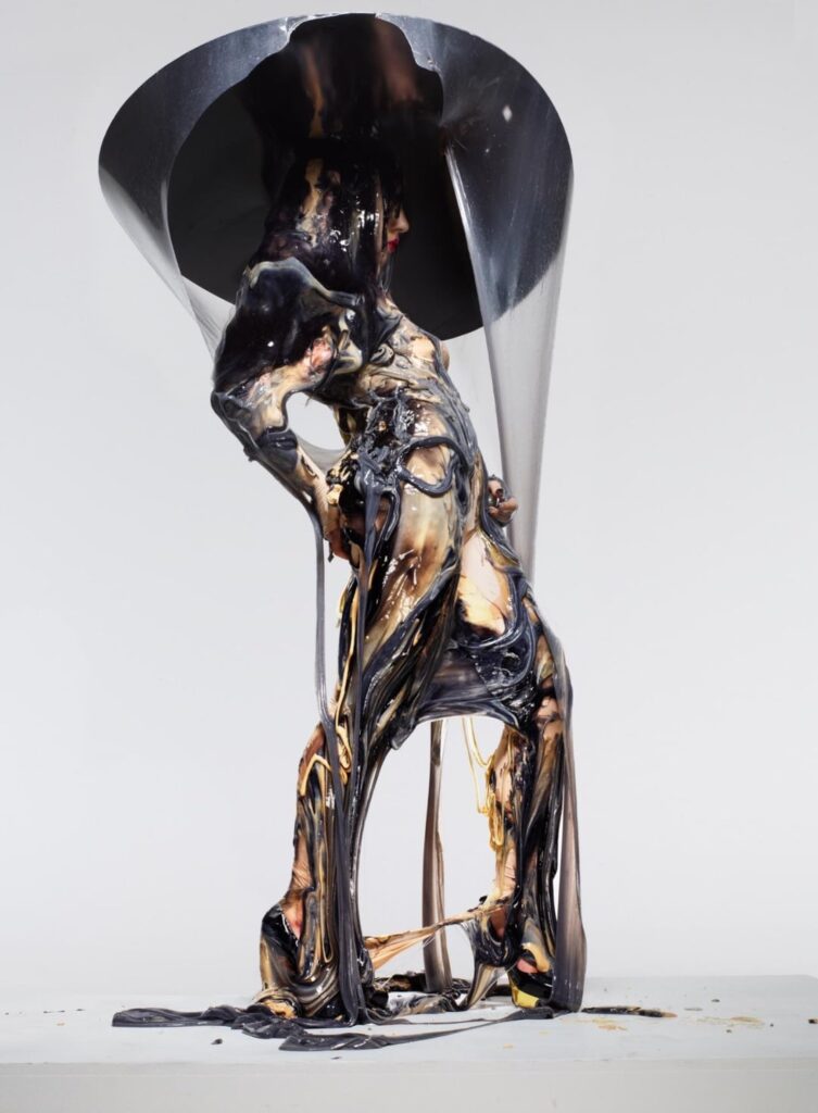 lady gaga’s “placenta” dress, born this way era lady gaga’s “placenta” dress, born this way era