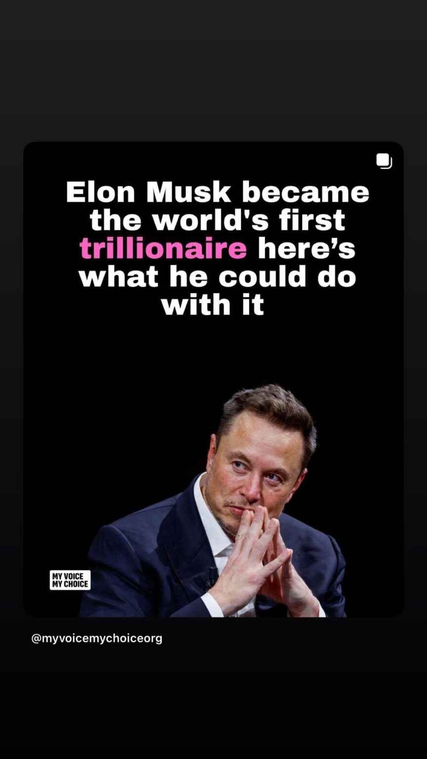 Billie Eilish has some ideas of what Elon Musk (the world’s first trillionaire) can do with his money