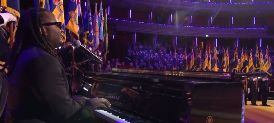 Blessing Offor Performs For Members Of British Royal Family During BBC1's Festival Of Remembrance - TCB